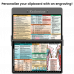 WhiteCoat Clipboard® - Silver Occupational Therapy Edition